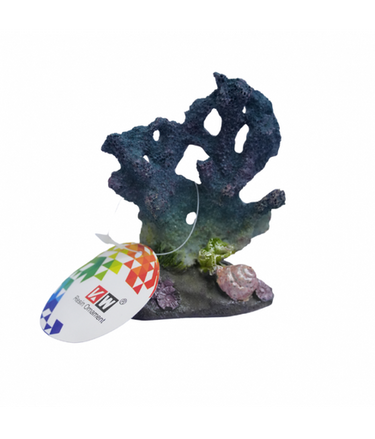 KW Zone Resin Ornament Aquarium Decoration (7x4.5x10cm), Assorted Design